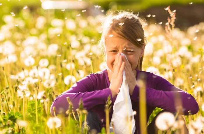 symptoms of child allergies